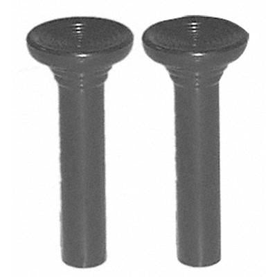 GMK4011491671P DRIVER AND PASSENGER SIDE PAIR OF BLACK DOOR LOCK KNOBS- PAINT TO MATCH OTHER COLORS