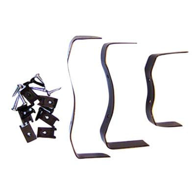 GMK4011507661S 1966-1967 CHEV NOVA CONSOLE MISCELLANEOUS PARTS- MANUAL TRANSMISSION- CONSOLE MOUNT BRACKET SET- 3-PIECES- WITH HARDWARE