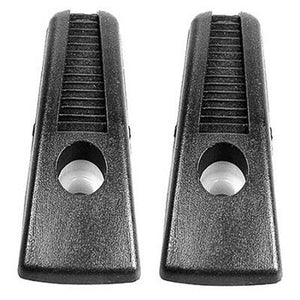 GMK401153267P COAT HOOK- PAIR- BLACK PLASTIC