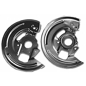 GMK401159567P DRIVER AND PASSENGER SIDE PAIR OF DISC BRAKE BACKING PLATES- FOR VEHICLES EQUIPPED WITH 4 PISTON BRAKE CALIPERS.