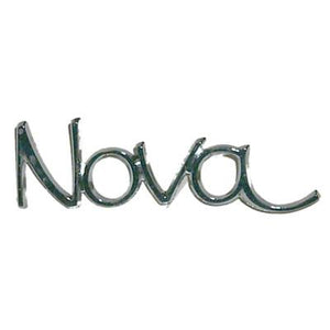 GMK401213069 1969-1972 CHEV NOVA FENDER EMBLEM- 'NOVA'- 2 REQUIRED