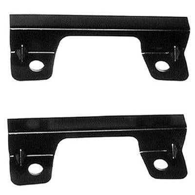 GMK4012255681P 1968-1972 CHEV NOVA DRIVER AND PASSENGER SIDE PAIR OF HOOD LOUVER BRACKETS FOR SUPER SPORT MODELS