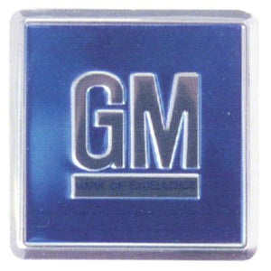 GMK4012453681 BLUE GM DOOR JAMB DECAL FOR ALL 1968-1970 GM CARS- 2 REQUIRED