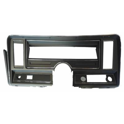 GMK401252369BD 1969-1972 CHEV NOVA DASH BEZEL FOR MODELS WITH AIR CONDITIONING AND WITHOUT SEAT BELT WARNING