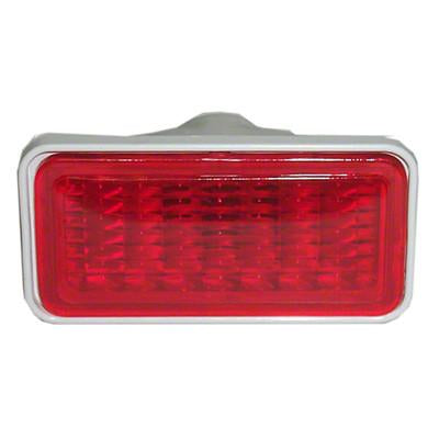 GMK401262568 DRIVER OR PASSENGER SIDE REAR MARKER LIGHT ASSEMBLY FOR CHEVELLE WAGON MODELS- ALL OTHERS AS LISTED