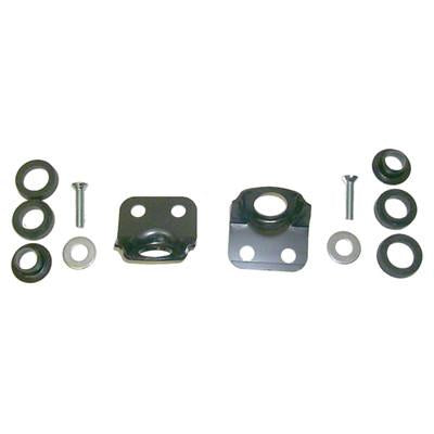 GMK4020010692S 1969-1969 CHEV CAMARO BUMPER BRACKET SET- FRONT- OUTER- 12-PIECE SET- WITH ENDURA