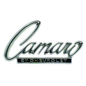 GMK402003168 1968-1969 CHEV CAMARO HEADER EMBLEM- inCamaro BY CHEVROLETin- ALSO FITS TRUNK