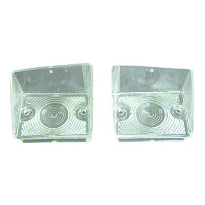 GMK4020070672P 1967-1968 CHEV CAMARO DRIVER AND PASSENGER SIDE PAIR OF PARK LIGHT LENSES FOR RS MODELS