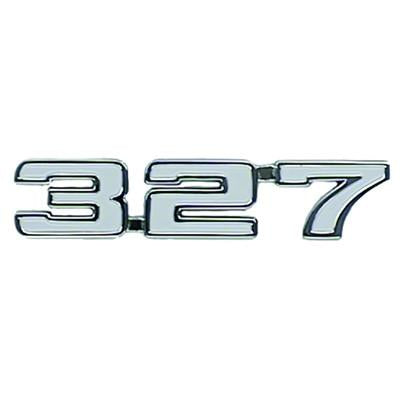 GMK4020130696P 1969-1969 CHEV CAMARO FENDER EMBLEMS- '327'- PAIR