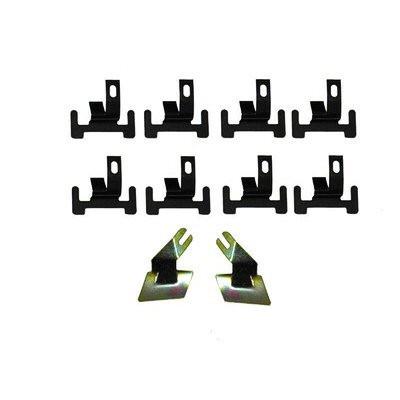 GMK4020525674K 10-PIECE WINDSHIELD LOWER MOULDING CLIP SET FOR CAMARO/FIREBIRD HARDTOP MODELS- AND ALL NOVA