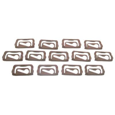 GMK4020525675S 13-PIECE FRONT UPPER/SIDE REVEAL MOULDING CLIP SET FOR COUPE MODELS WITHOUT VINYL TOP