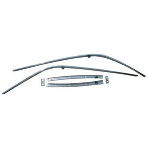 GMK4020537681S 6-PIECE ROOF RAIL GUTTER SET- WEATHERSTRIPS ATTACH TO THESE