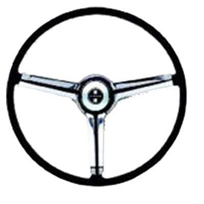 GMK4020540672 1967-1967 CHEV CAMARO DELUXE BLACK STEERING WHEEL