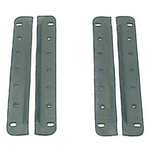 GMK40205516820S 1968-1972 CHEV CAMARO 4-PIECE CONSOLE SHIFT PLATE SEAL SET FOR MODELS WITH AUTO TRANS