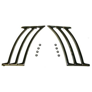 GMK402061569P 1969-1969 CHEV CAMARO BODY LOUVER SET PAIR FOR QTR RS OR STYLE INCLUDES HARDWARE