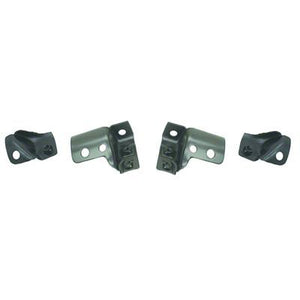 GMK402080767S 1967-1968 CHEV CAMARO BUMPER BRACKET SET REAR- SET OF 4- INNER/OUTER- LH/ RH