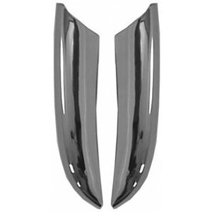 GMK402089567P 1967-1967 CHEV CAMARO BUMPER GUARD REAR LH/RH PAIR STANDARD MODELS WITHOUT PADS