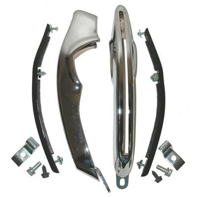 GMK4020895692S 1969-1969 CHEV CAMARO BUMPER GUARD REAR SET- WITH CUSHIONS/GUARDS/BRACKETS/ HARDWARE