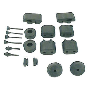 GMK402090467S 1967-1969 CHEV CAMARO VEHICLE STOP BUMPER KIT- CONSISTS OF BUMPERS FOR DOOR/ HOOD/ TRUNK/ CONSOLE AND GLOVEBOX