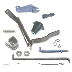 GMK4020951671S 1967-1969 CHEV CAMARO and 1968-1969 CHEV NOVA CLUTCH LINKAGE KIT FOR VEHICLES EQUIPPED WITH SMALL BLOCK V8- CONSISTING OF 15 PIECES.