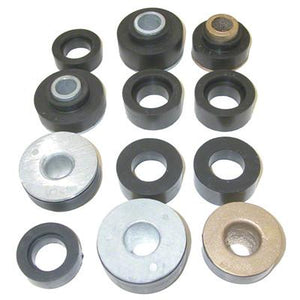 GMK4020990671S BODY MOUNT BUSHING SET WITH STEEL SLEEVES- WITHOUT HARDWARE