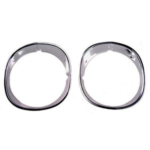 GMK402106070P 1970-1973 CHEV CAMARO DRIVER AND PASSENGER SIDE PAIR OF HEAD LIGHT BEZELS