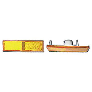 GMK402114070 1970-1977 CHEV CAMARO DRIVER OR PASSENGER SIDE MARKER LIGHT ASSEMBLY- 2 REQUIRED