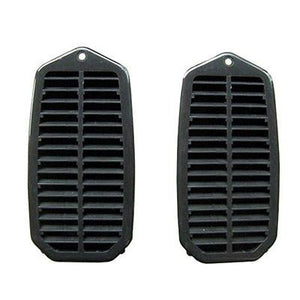 GMK402161270P DRIVER AND PASSENGER SIDE PAIR OF DOOR JAMB VENT LOUVERS WITH RUBBER SEALS