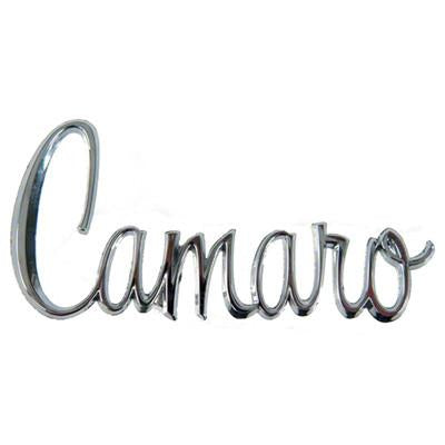 GMK402185574 1970-1974 CHEV CAMARO TAIL PANEL OR FENDER EMBLEM 'CAMARO'