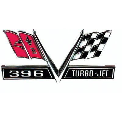 GMK4030130651P FENDER EMBLEM- inTURBO-JET 396in- PAIR