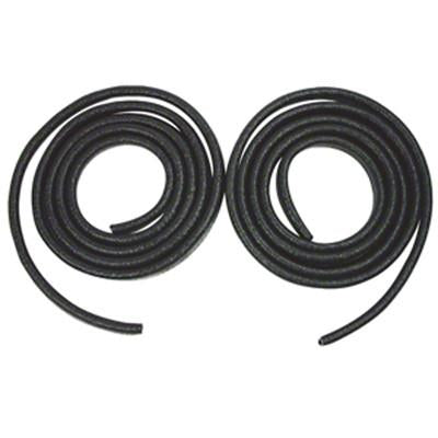 GMK4030412641P DRIVER AND PASSENGER SIDE PAIR OF BLACK DOOR JAMB WINDLACES TO REPAIR TWO DOORS ON SEDAN AND WAGON MODELS