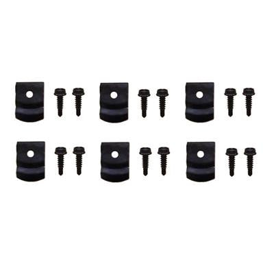 GMK4030476641AS 9-PIECE ROCKER MOULDING HARDWARE SET- CONSISTS OF 3 CLIPS AND 6 SCREWS