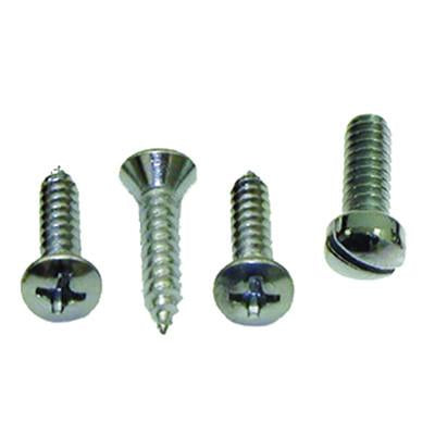 GMK4030941643S 4-PIECE DRIVER OR PASSENGER SIDE SUNVISOR SUPPORT SCREW KIT- 2 KITS REQUIRED