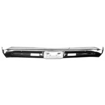 GMK403180067 BUMPER FACE BAR REAR- CHROME- EXCEPT WAGON/EL CAMINO