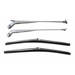 GMK4032242683S DRIVER AND PASSENGER SIDE PAIR OF WIPER BLADES AND ARMS- FOR MODELS WITH HIDDEN WIPERS