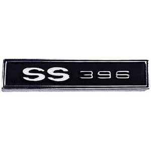 GMK4032458693P DRIVER AND PASSENGER SIDE PAIR OF DOOR PANEL EMBLEMS FOR SS396 VEHICLES