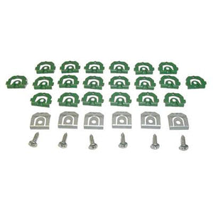 GMK4032525683S 32-PIECE FRONT UPPER/SIDE REVEAL MOULDING CLIP SET FOR HARDTOP AND SEDAN MODELS