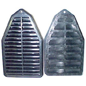 GMK403261269P DRIVER AND PASSENGER SIDE PAIR OF DOOR JAMB VENT LOUVERS WITH CORRECT RUBBER SEALS