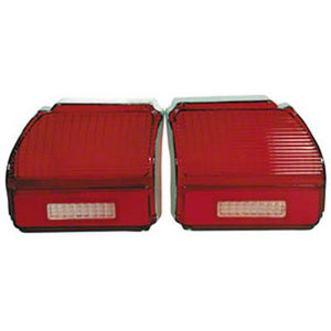 GMK403284569P DRIVER AND PASSENGER SIDE PAIR OF TAIL LIGHT LENSES FOR ALL EXCEPT WAGON MODELS