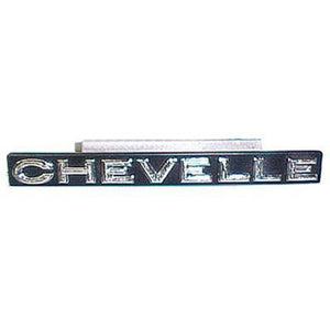 GMK4033058712 1971-1971 CHEV CHEVELLE GRILLE EMBLEM- 'CHEVELLE'