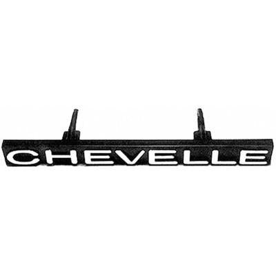 GMK4033058721 1972-1972 CHEV CHEVELLE GRILLE EMBLEM- 'CHEVELLE'