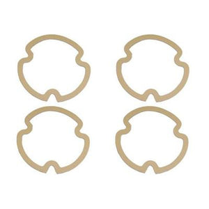 GMK4033845712S 4-PIECE SET OF TAIL LIGHT LENS GASKETS- ALSO FOR BACKUP LENSES OF ALL MODELS EXCEPT WAGON