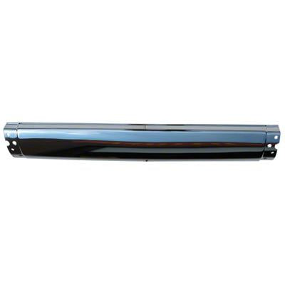 GMK4040800551A 1955-1955 CHEV 150 BUMPER FACE BAR REAR- CHROME- CENTER- EXCEPT WAGON- PREMIUM QUALITY USA CHROME