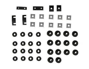 GMK4040990551 1955-1957 CHEV 210 and 1955-1957 CHEV BELAIR RUBBER BODY MOUNT SET FOR HARDTOP MODELS