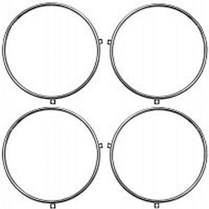 GMK404106258S 4-PIECE HEAD LIGHT RETAINING RING SET FOR ALL MODELS WITH 4-HEAD LIGHT SYSTEMS