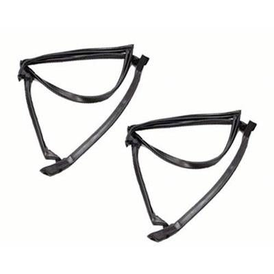 GMK4062537781P DRIVER AND PASSENGER SIDE PAIR OF ROOF RAIL WEATHERSTRIPS FOR MODELS WITH T-TOPS- ON BODY