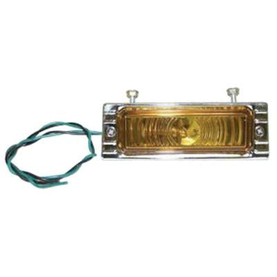 GMK4140071473 1947-1953 CHEV PICKUP C/K AND SUBURBAN DRIVER OR PASSENGER SIDE AMBER 12-VOLT PARK LIGHT ASSEMBLY- 2 REQUIRED