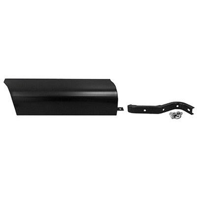 GMK4140660471R 1947-1953 CHEV GMC PICKUP C/K PASSENGER SIDE RUNNING BOARD FILLER WITH BRACKET AND HARDWARE KIT- FOR 1/2 TON MODELS