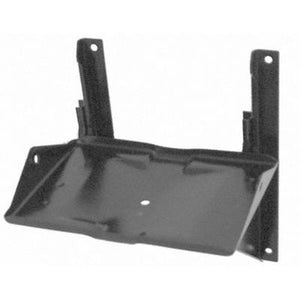 GMK414130055S 1955-1957 CHEV GMC PICKUP C/K AND SUBURBAN BATTERY TRAY WITH BRACKETS BLACK EDP