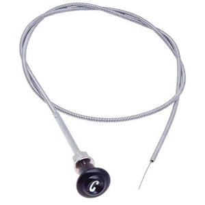 GMK4141523554 1955-1959 CHEV GMC PICKUP C/K AND SUBURBAN CHOKE CABLE WITH BLACK KNOB